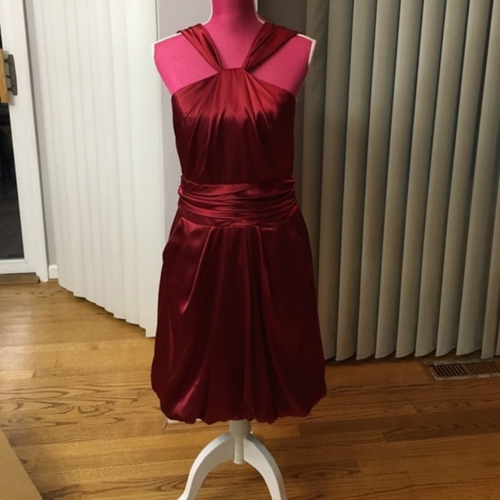 Red Halter Dress